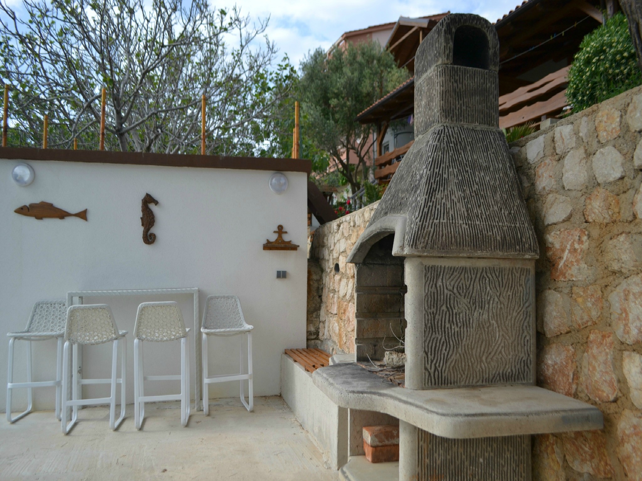 One bedroom apartment near beach Stara Novalja, Pag (A-4106-a)