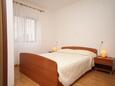 Ložnice Metajna, Ložnice v ubytování typu room, s klimatizací, domácí mazlíčci povoleni a WiFi.
