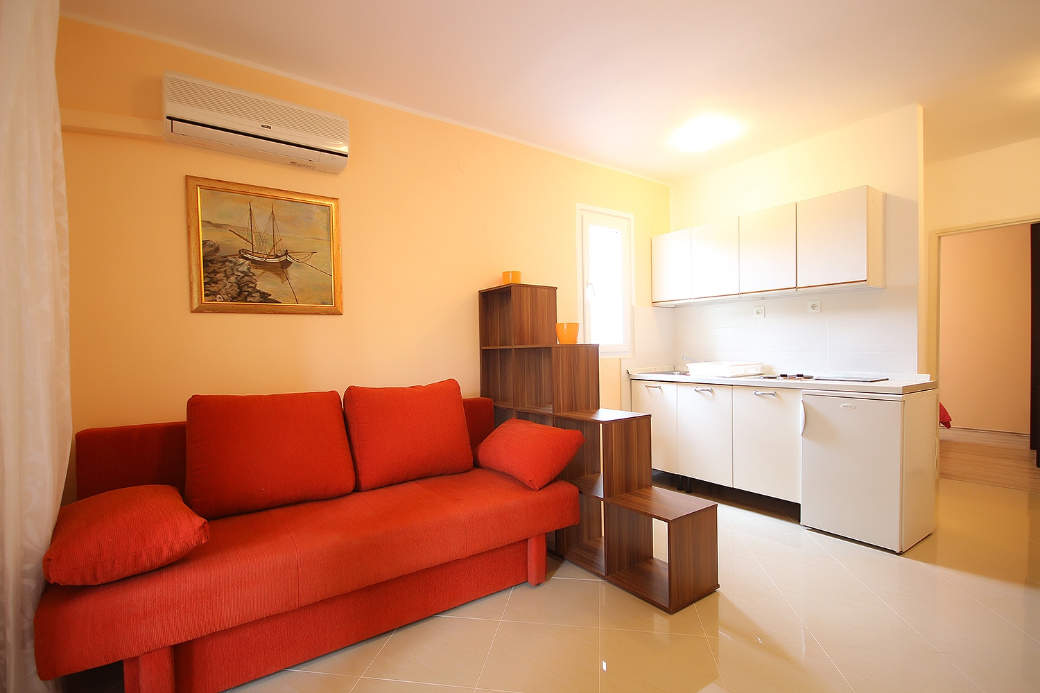 One bedroom apartment with terrace Novalja (Pag) (A-4124-b)