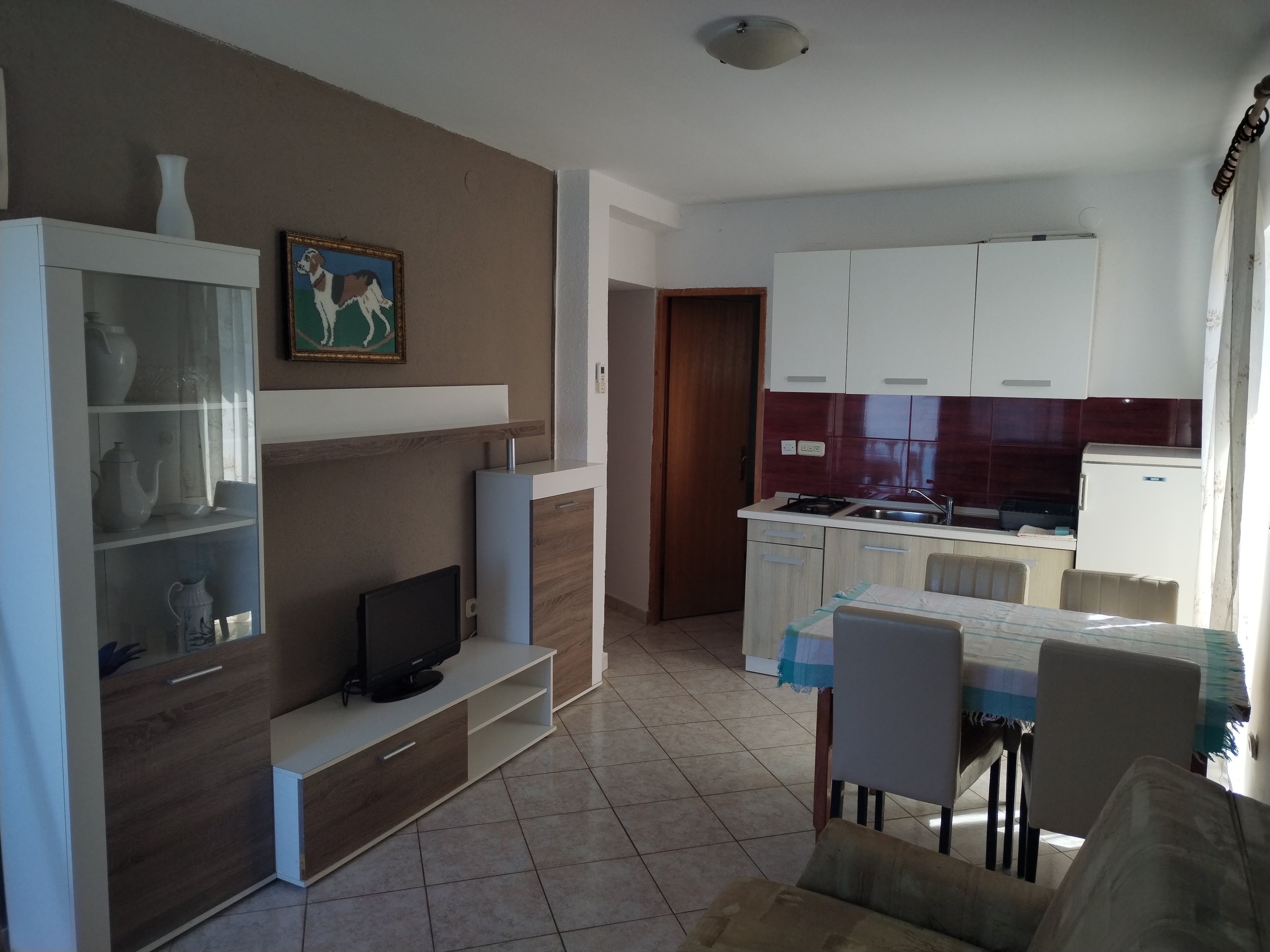 One bedroom apartment near beach Zubovići, Pag  A-c