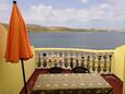 Zubovići, Terrace 1 in the apartment, with a sea view, (pet friendly) and WiFi.