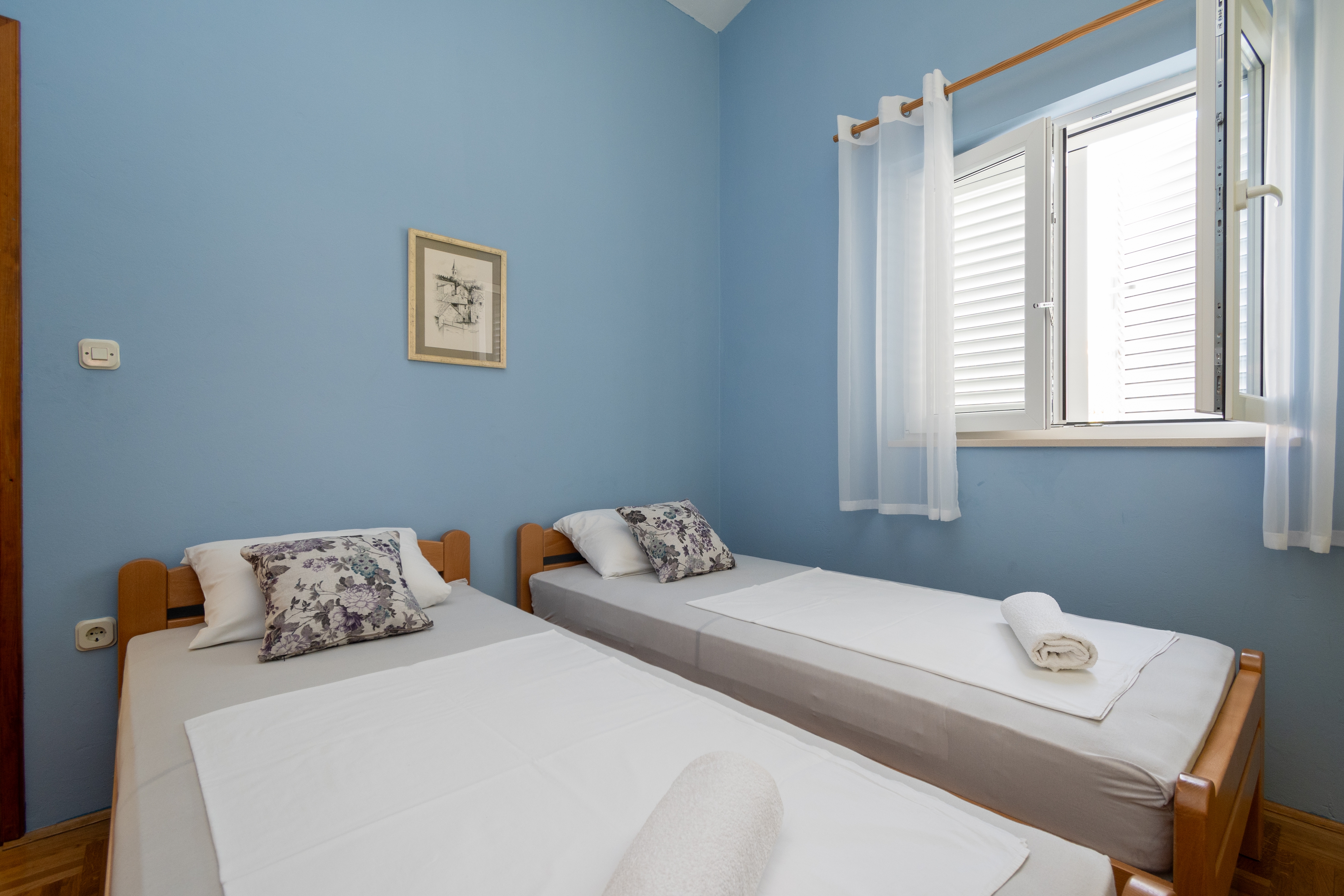 Two bedroom apartment with terrace Novalja, Pag  A-a