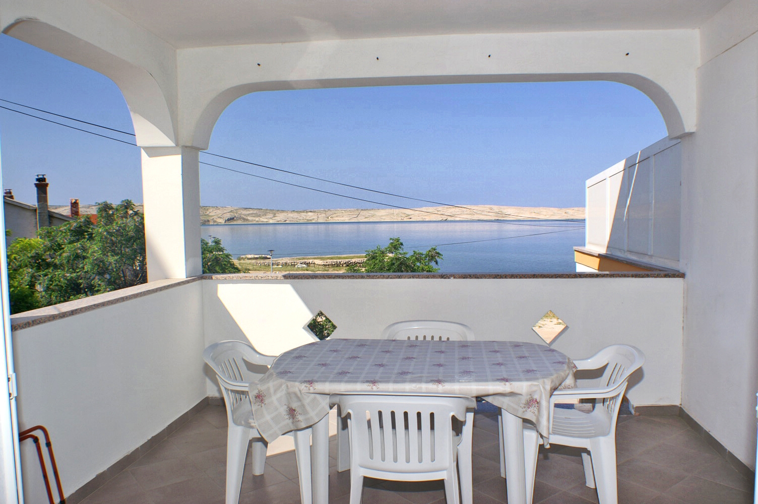 One bedroom apartment near beach Kustići, Pag (A-4129-c)