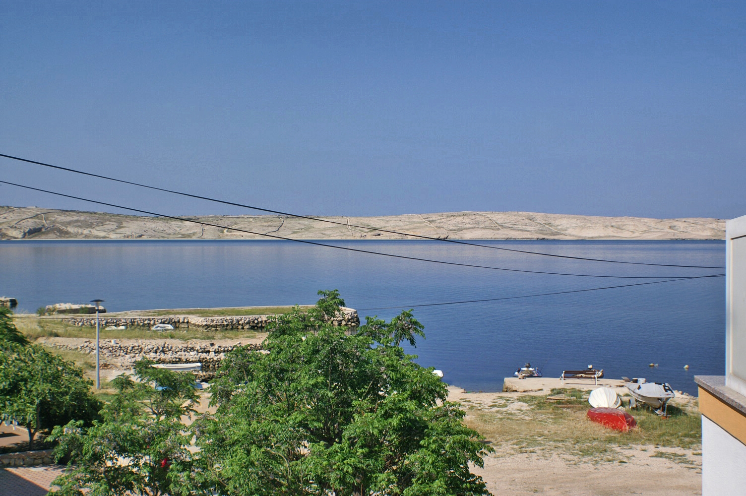 One bedroom apartment near beach Kustići, Pag  A-c