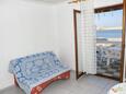 Ložnice Kustići, Ložnice v ubytování typu studio-apartment, domácí mazlíčci povoleni.