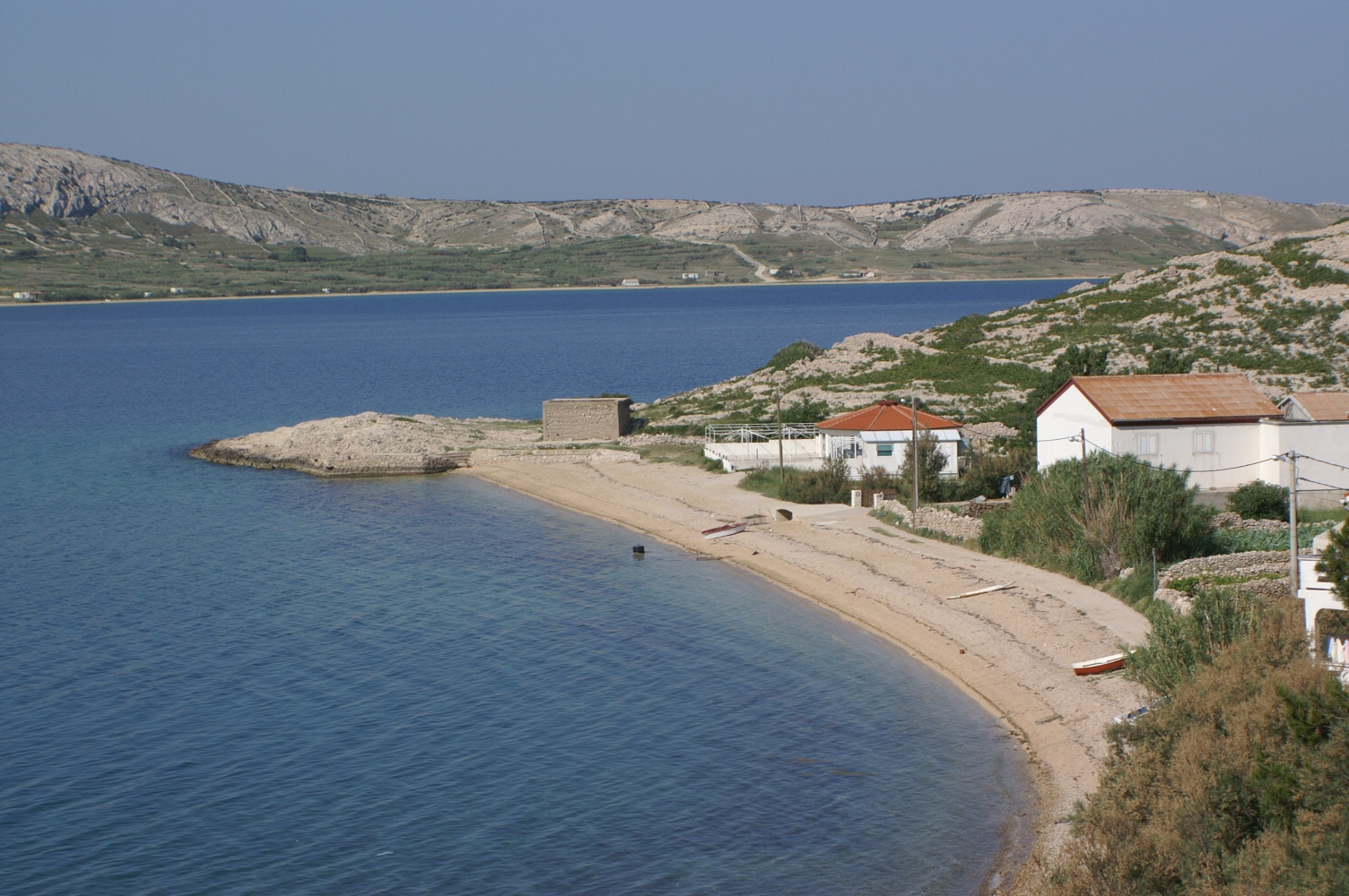 Two bedroom apartment with terrace and sea view Zubovići, Pag  A-e