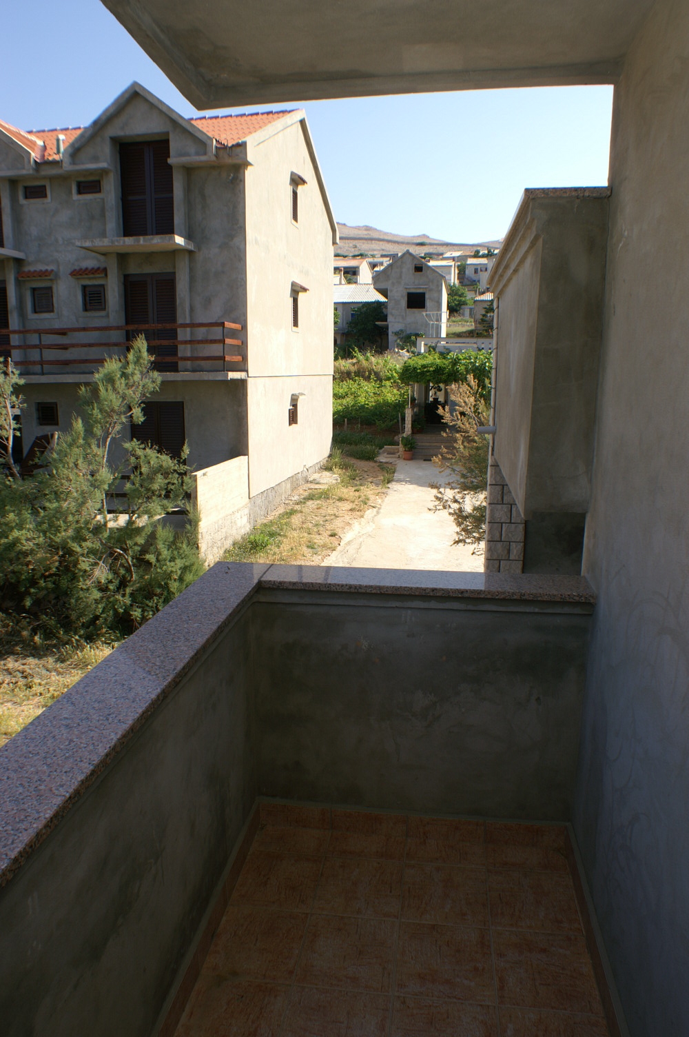 One bedroom apartment with terrace and sea view Zubovići, Pag  A-f