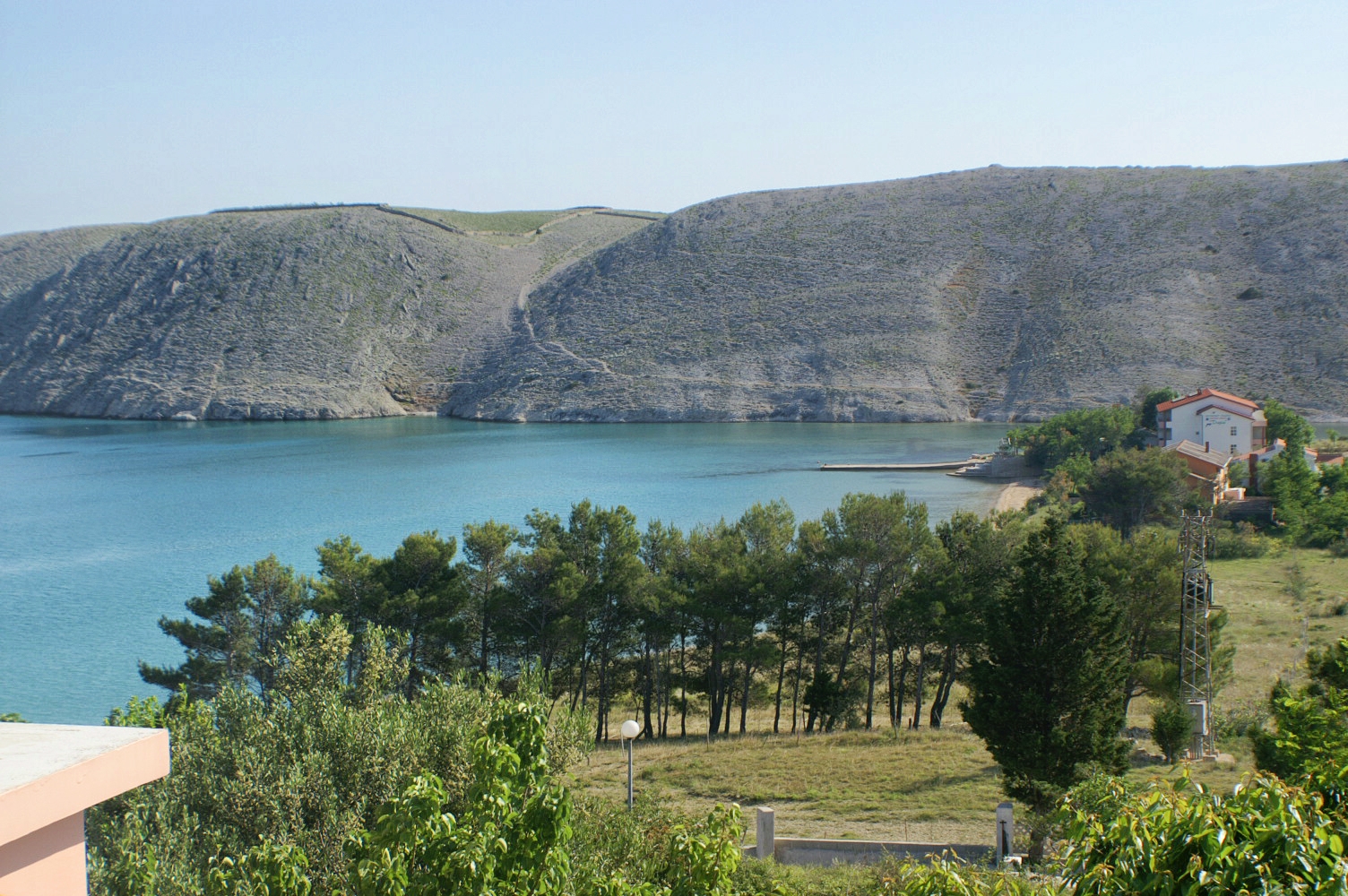Two bedroom apartment with balcony and sea view Vlašići, Pag  A-a