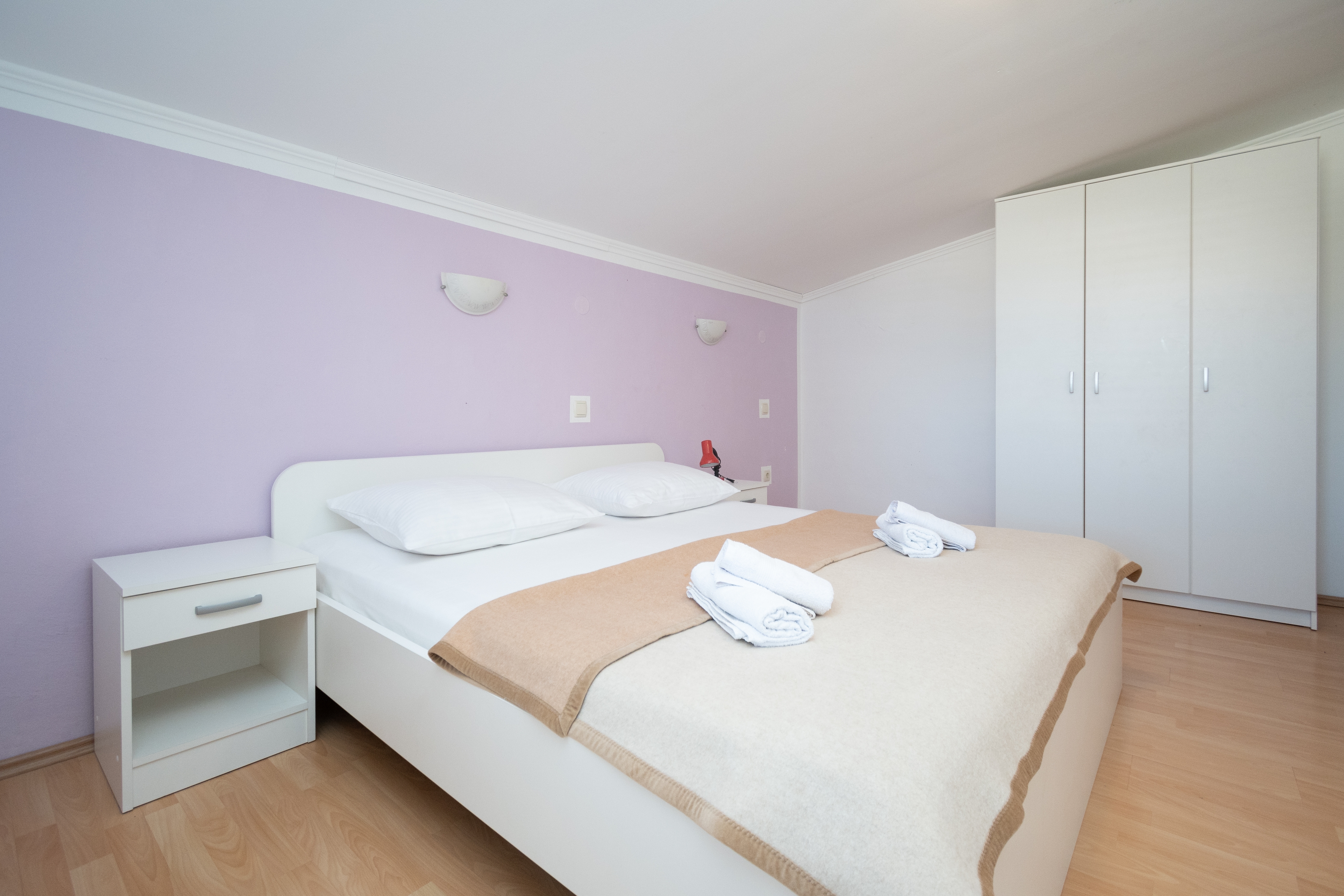 Two bedroom apartment with terrace and sea view Zubovići, Pag  A-b