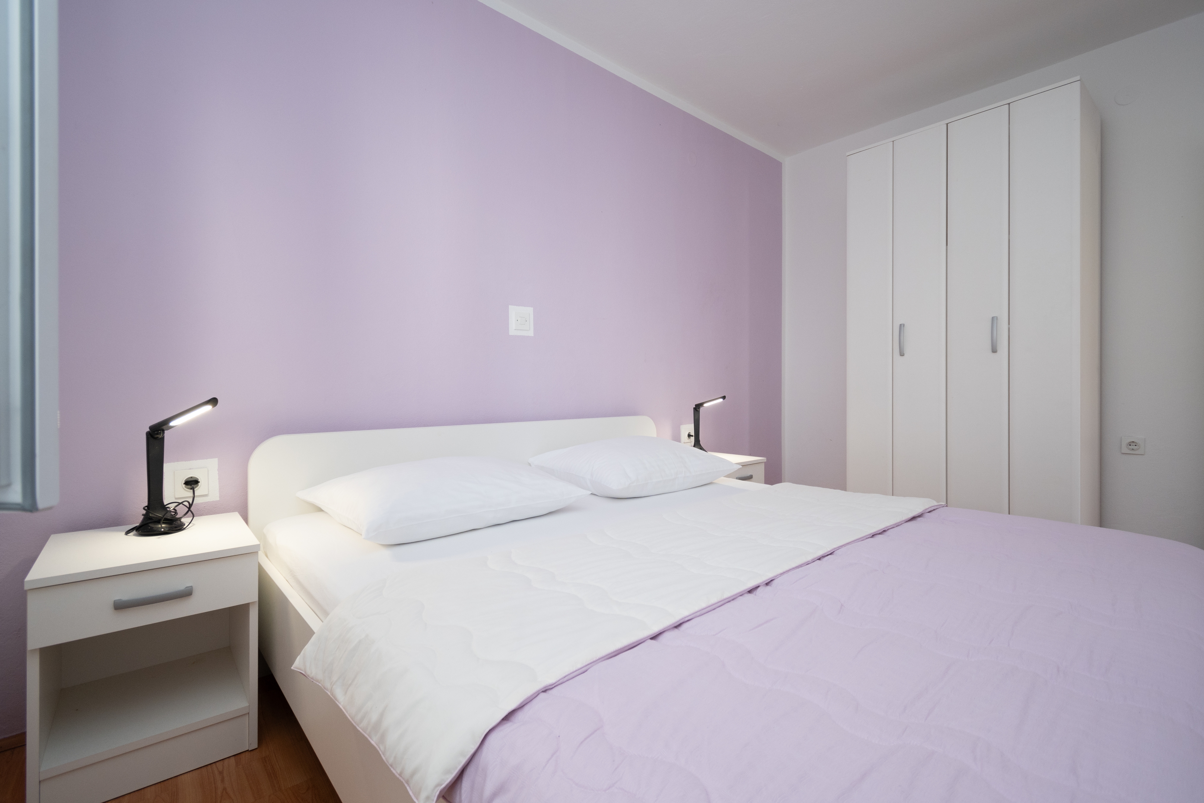 Two bedroom apartment with terrace and sea view Zubovići, Pag  A-b