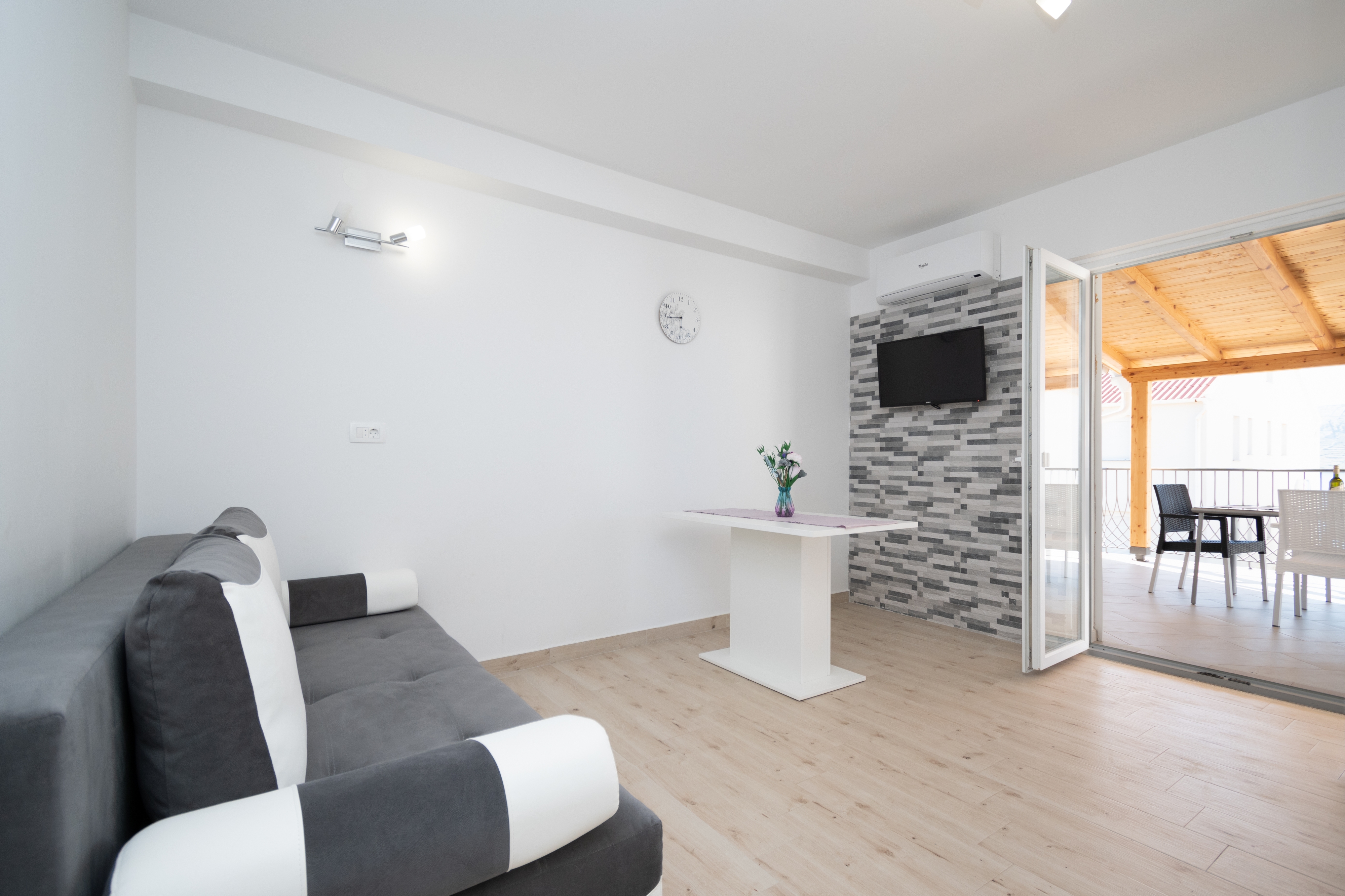 One bedroom apartment with terrace and sea view Zubovići, Pag (A-4141-c)