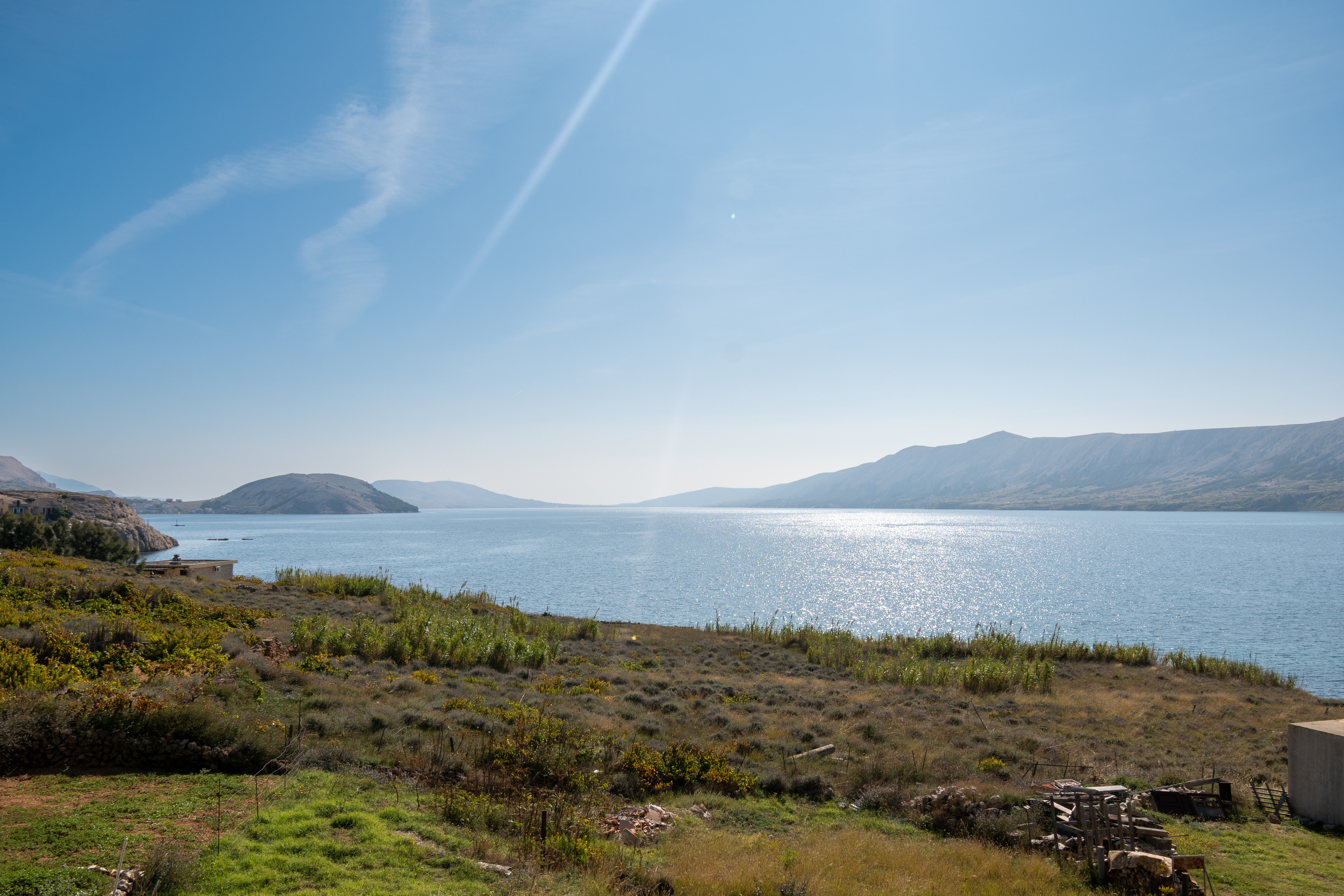 Studio flat with terrace and sea view Zubovići, Pag  AS-a