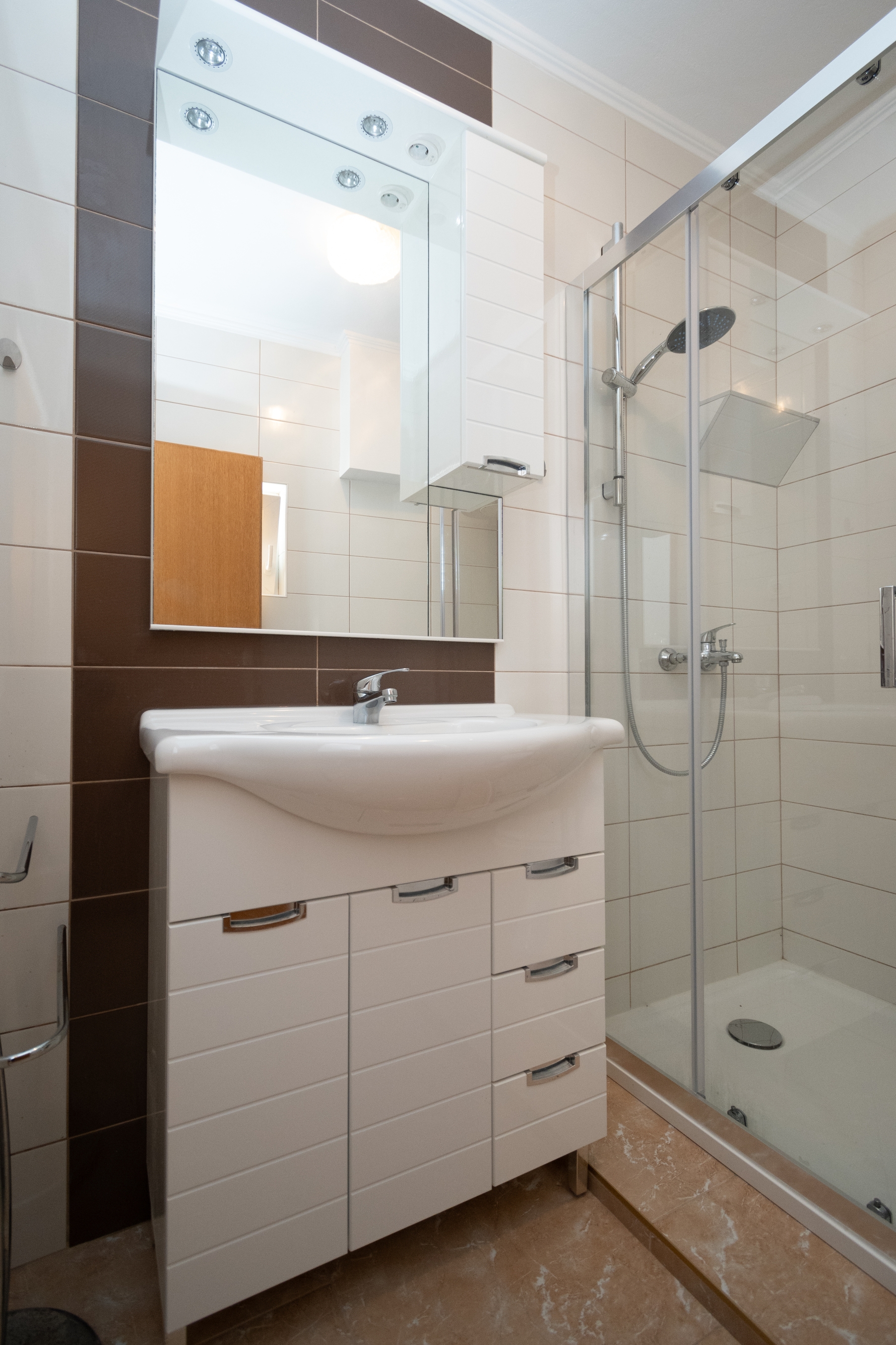 Studio flat with terrace and sea view Zubovići, Pag  AS-b