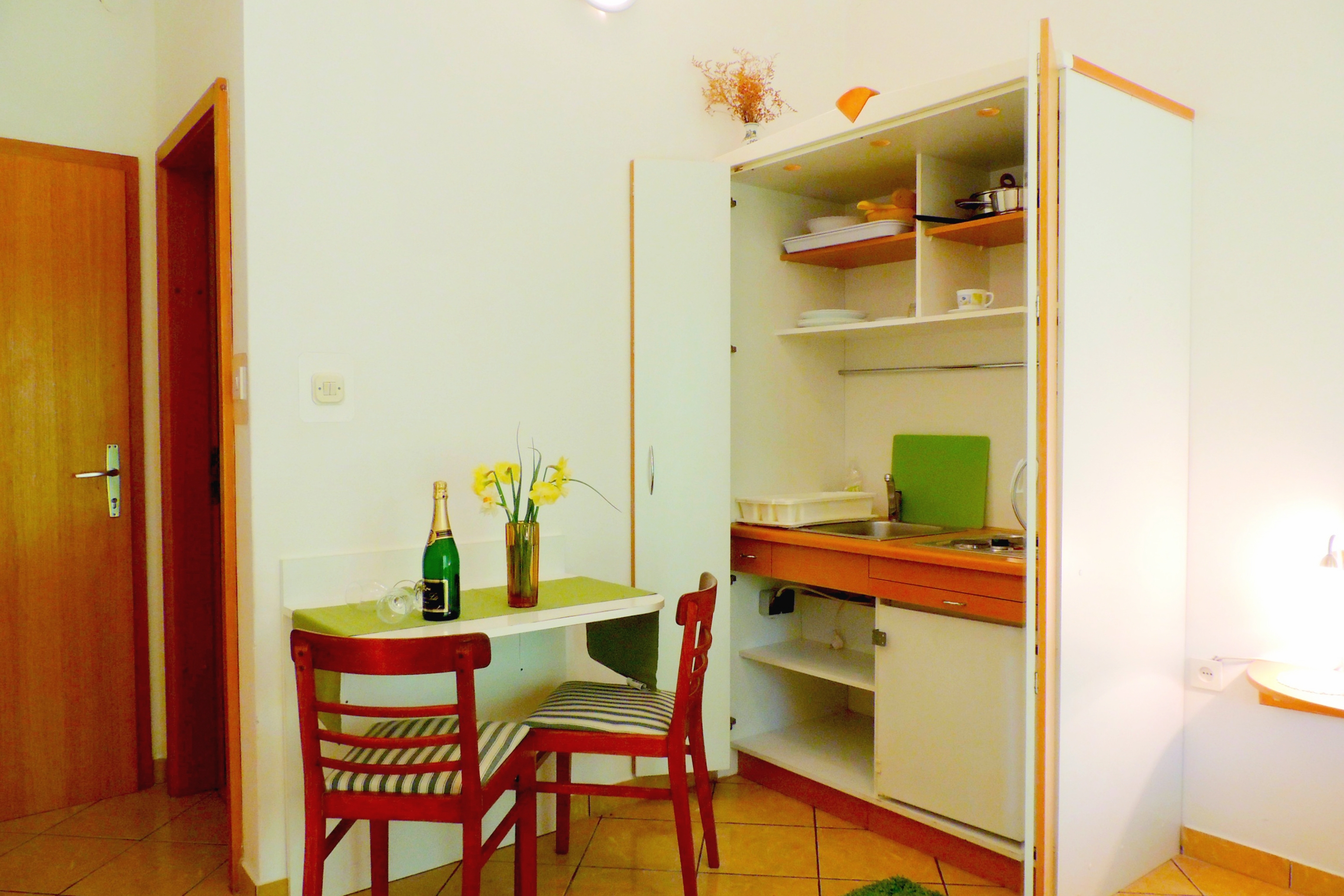 Studio flat with terrace Pag  AS-a