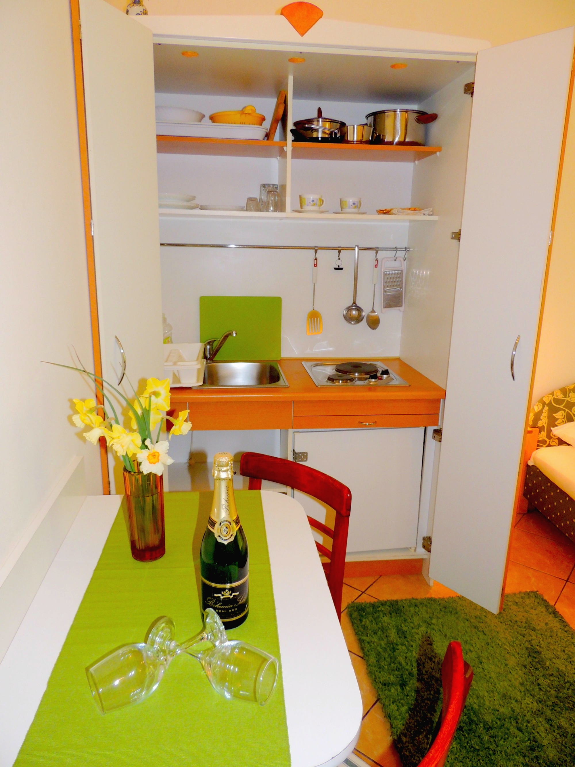 Studio flat with terrace Pag  AS-a