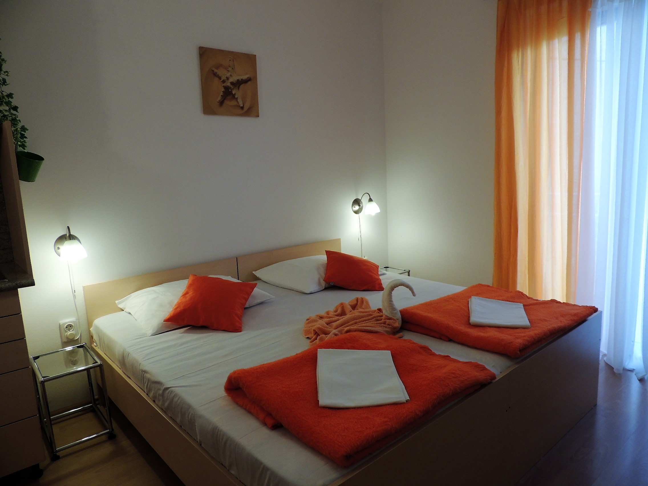 Studio flat with balcony Pag  AS-c