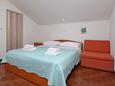 Ložnice Kornić, Ložnice v ubytování typu studio-apartment, s klimatizací a WiFi.