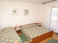 Ložnice 1 Stara Novalja, Ložnice 1 v ubytování typu apartment, domácí mazlíčci povoleni a WiFi.