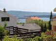 Terrasse - Ausblick Kornić, Terrasse - Ausblick in folgender Unterkunftsart apartment, Haustiere erlaubt und WiFi.