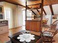 Kornić, Living room in the apartment, air condition available, (pet friendly) and WiFi.