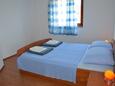 Ložnice Jakišnica, Ložnice v ubytování typu apartment, domácí mazlíčci povoleni a WiFi.