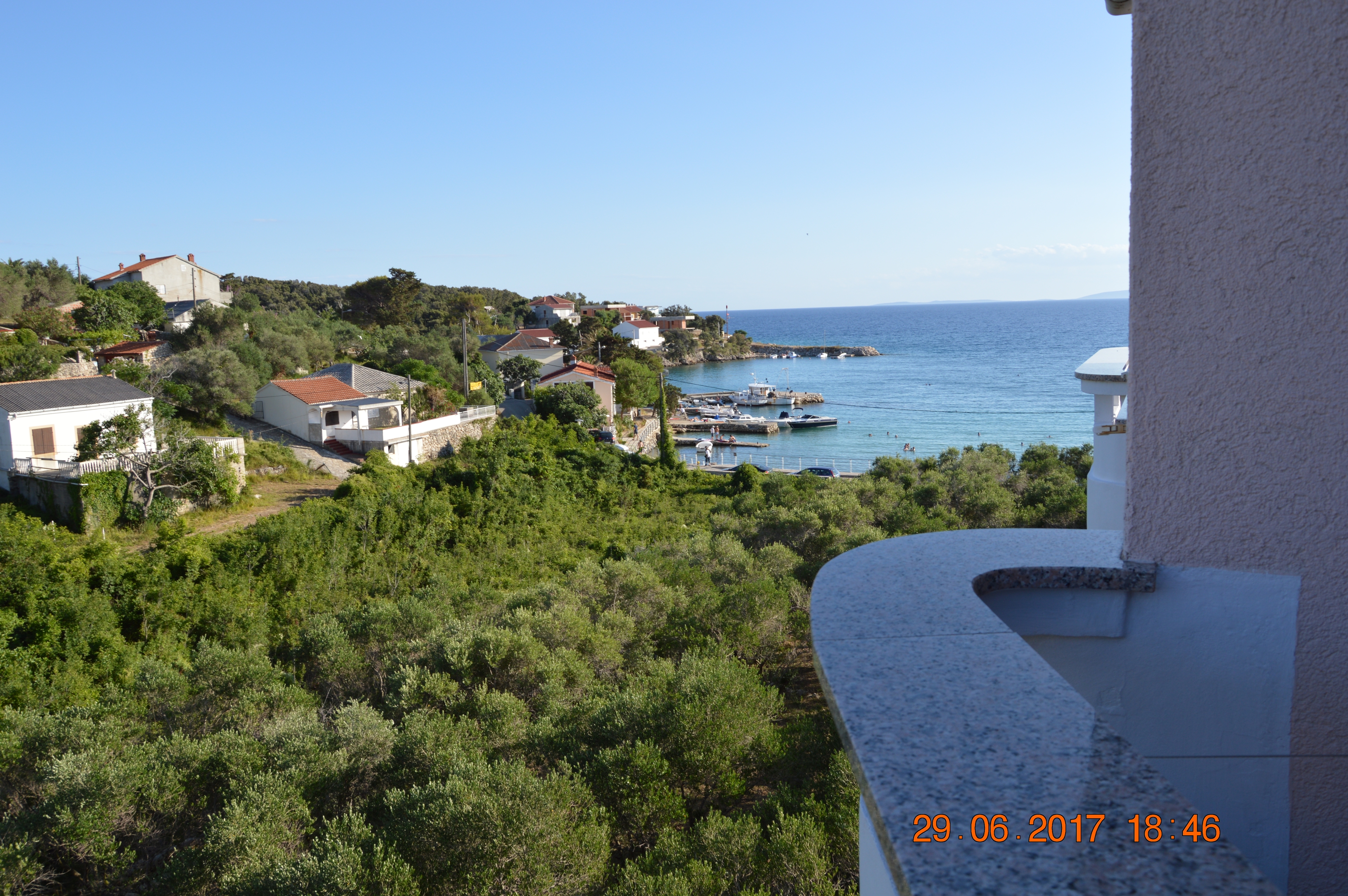 One bedroom apartment with balcony Jakišnica, Pag  A-d