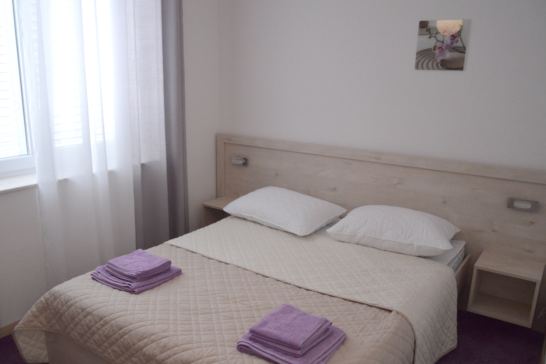 One bedroom apartment with balcony and sea view Jakišnica, Pag (A-4160-e)