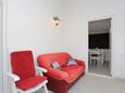 Rogoznica, Terasa v ubytování typu apartment, s výhledem na moře a WiFi.