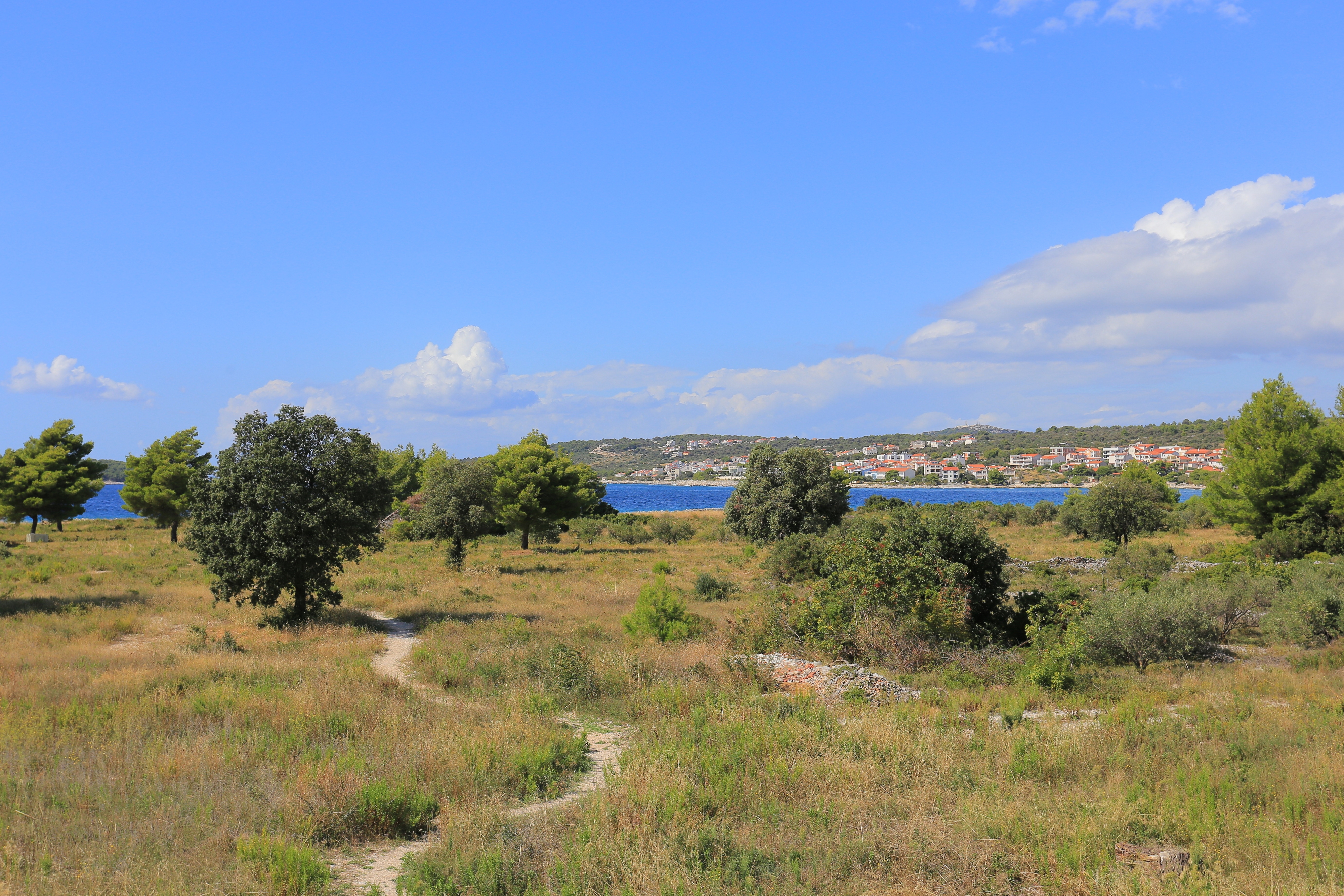 One bedroom apartment with balcony and sea view Rogoznica  A-h