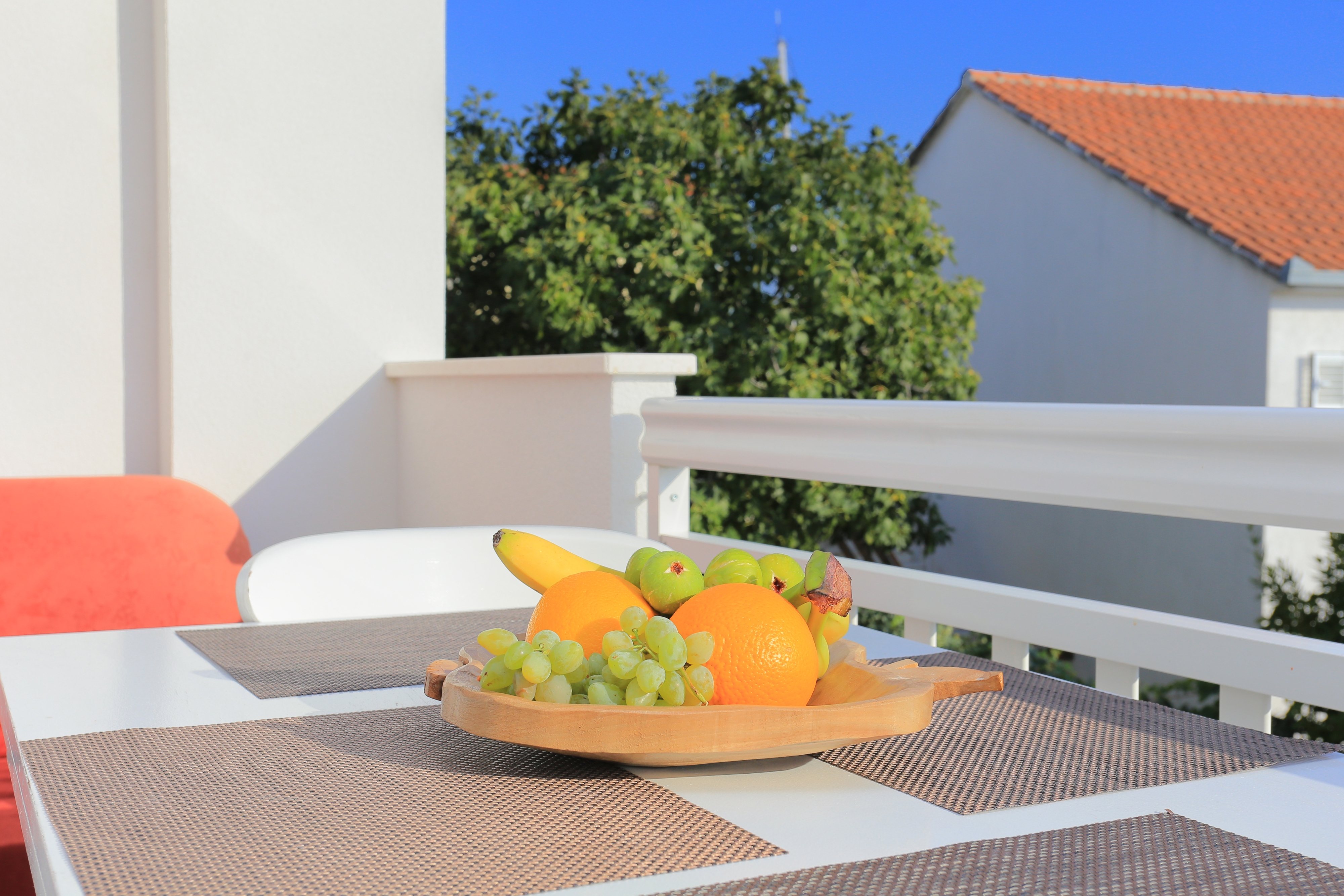 One bedroom apartment with balcony and sea view Rogoznica  A-o
