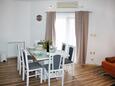 Jídelna Ražine, Jídelna v ubytování typu apartment, s klimatizací, domácí mazlíčci povoleni a WiFi.