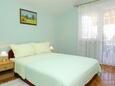 Bedroom Vodice, Bedroom in the apartment, air condition available and WiFi.