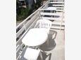 Vodice, Balcony in the studio-apartment, WiFi.