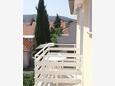 Vodice, Balkon in the studio-apartment, WiFi.