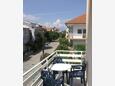 Vodice, Balkon in the studio-apartment, WiFi.