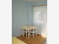 Dining room Vodice, Dining room in the studio-apartment, WiFi.