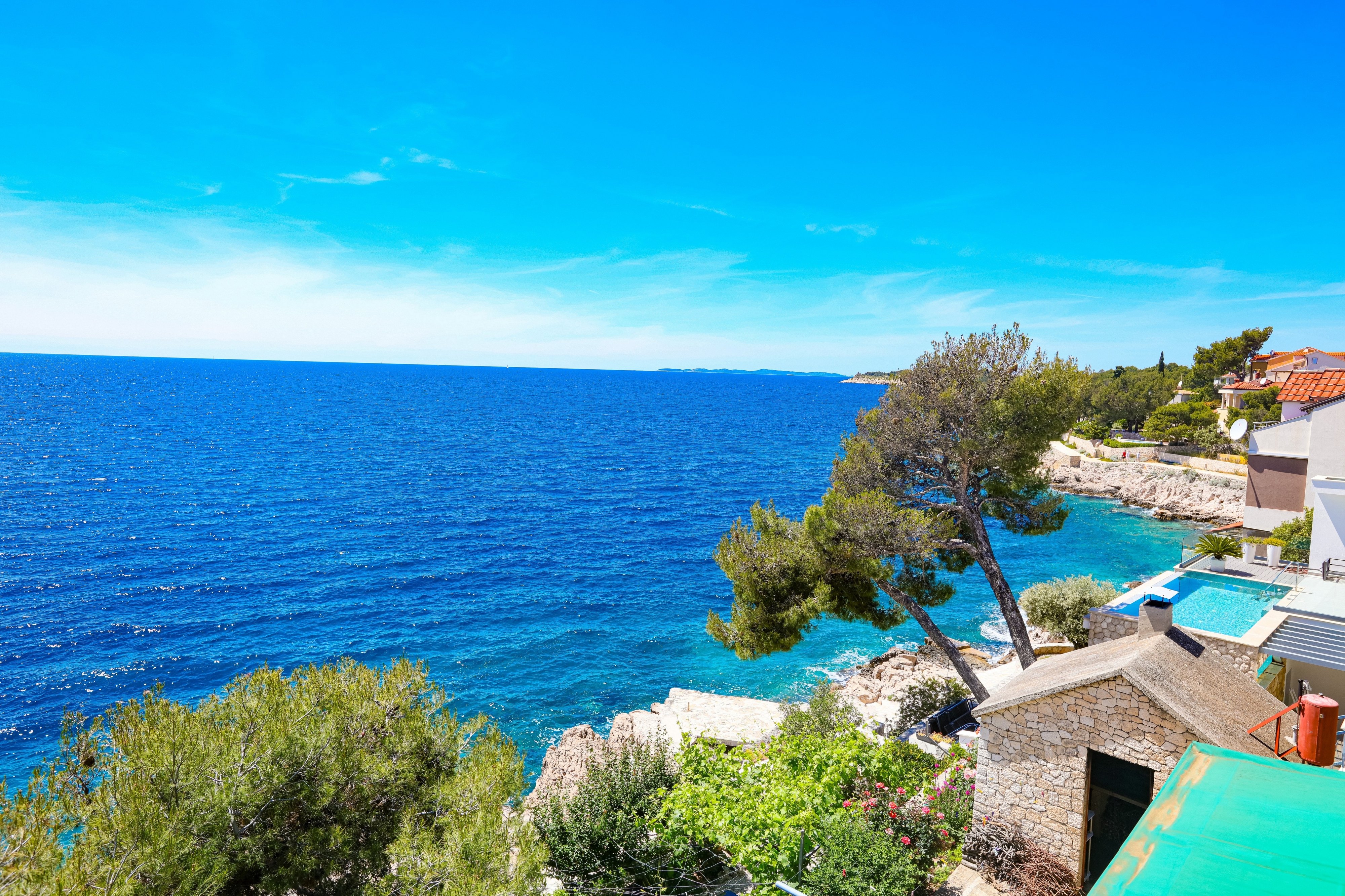 Four bedroom apartment near beach Bilo, Primošten  A-c