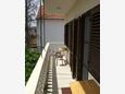 Balcony Vodice, Balcony in the apartment, WiFi.