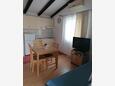 Dining room Vodice, Dining room in the studio-apartment, air condition available and WiFi.