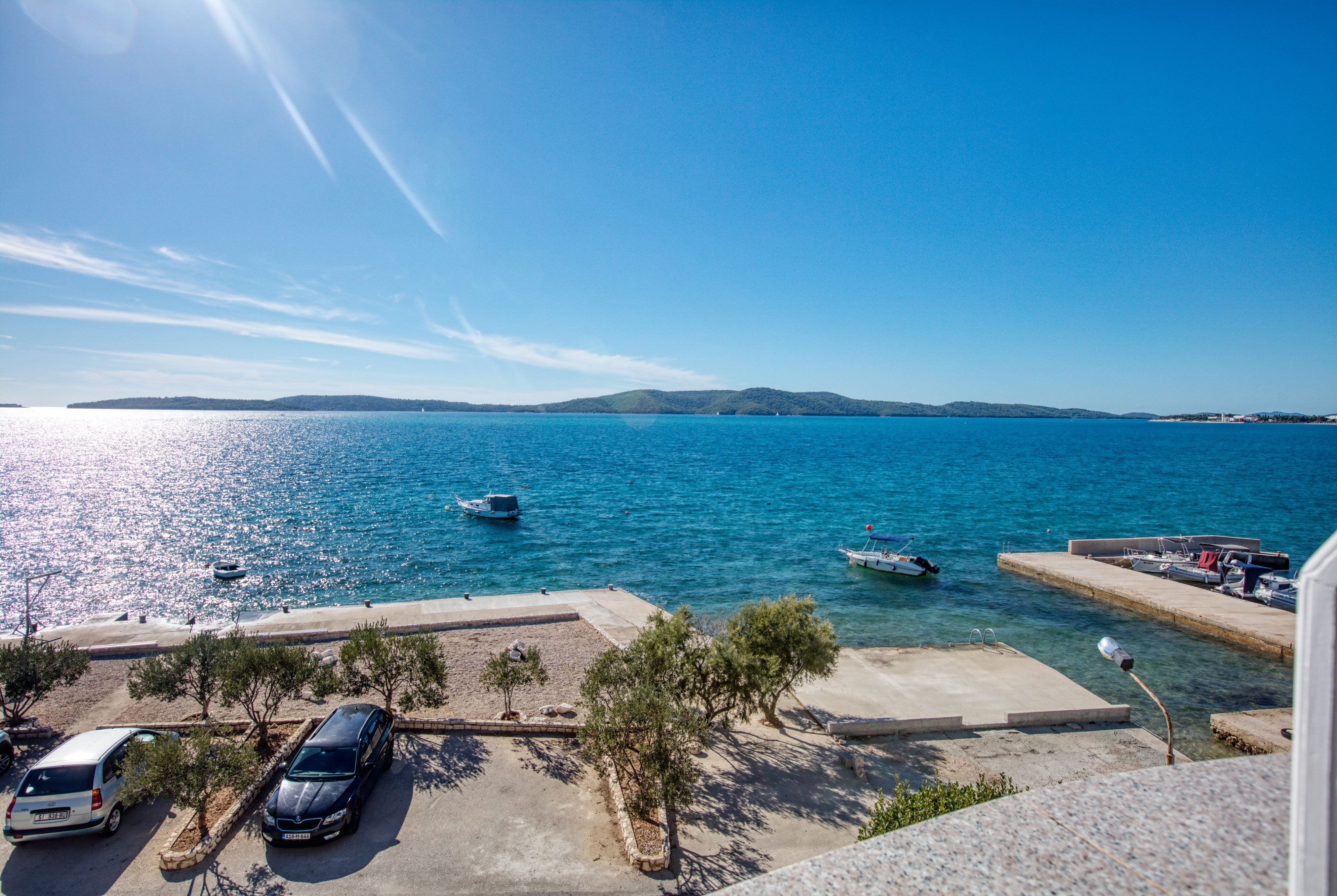 One bedroom apartment near beach Brodarica, Šibenik  A-c