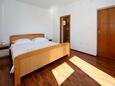 Bibinje, Ložnice 1 v ubytování typu apartment, domácí mazlíčci povoleni a WiFi.