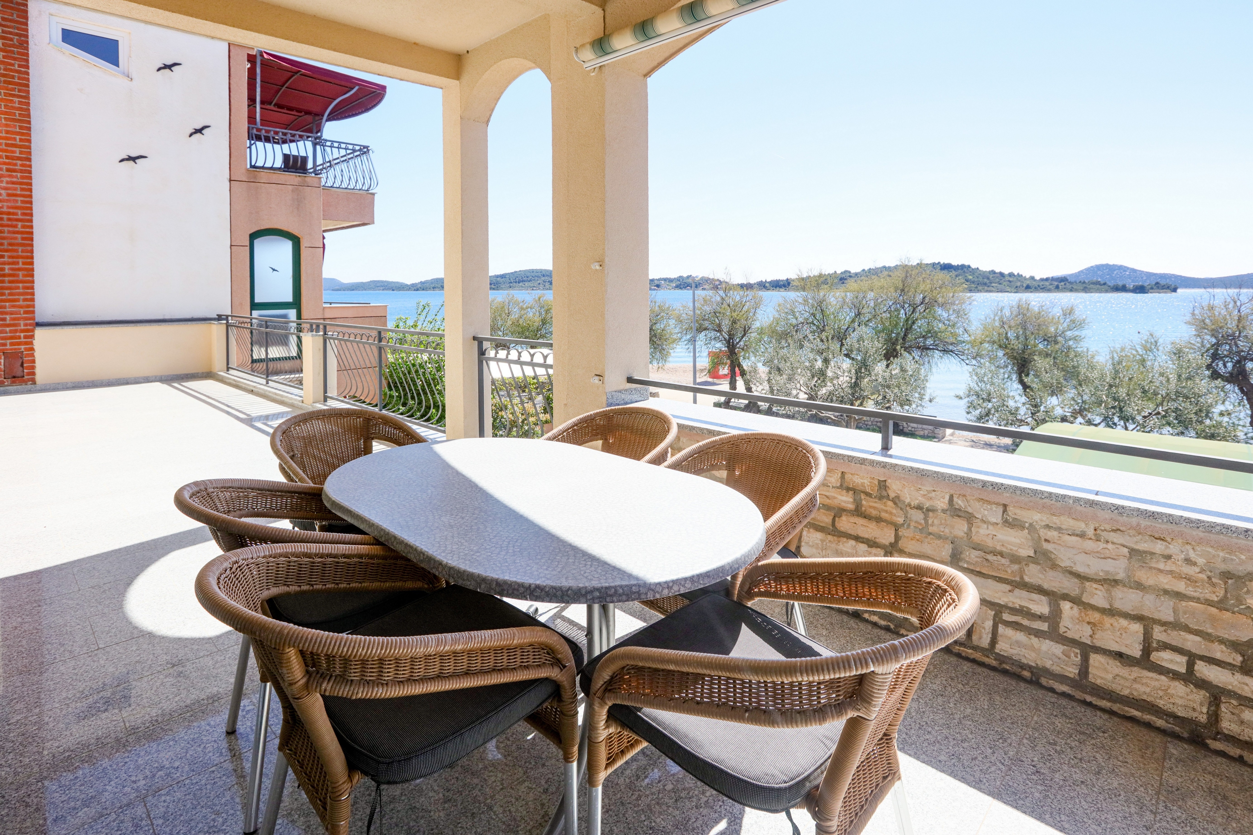 Two bedroom apartment near beach Vodice  A-d