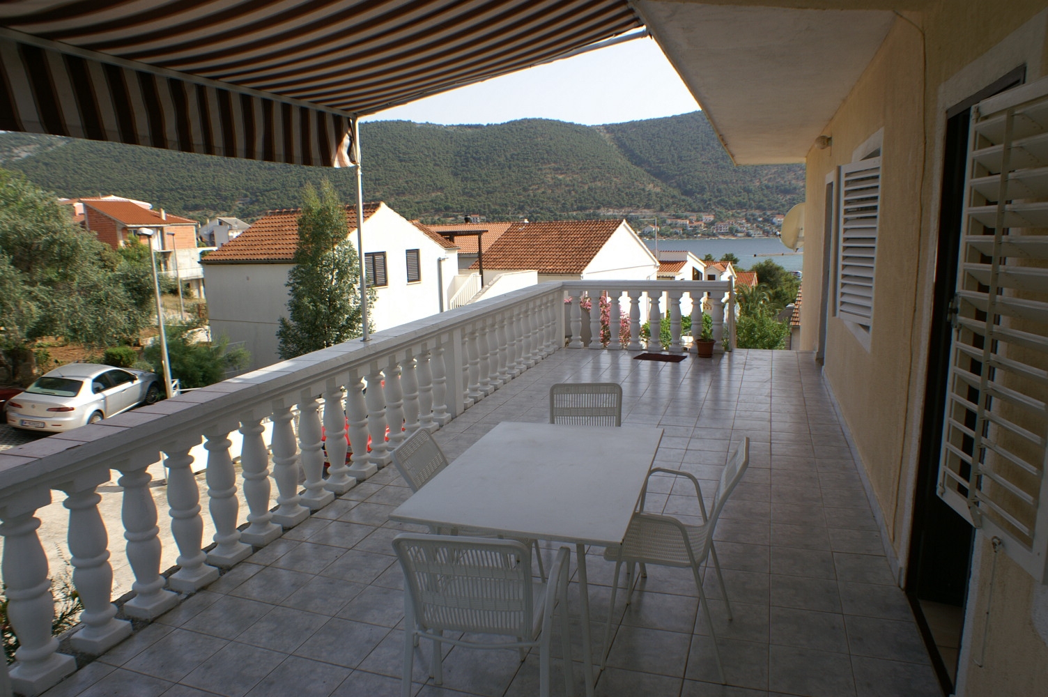 Two bedroom apartment with terrace and sea view Grebaštica, Šibenik (A-4207-b)