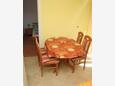 Jídelna Vodice, Jídelna v ubytování typu apartment, s klimatizací a WiFi.