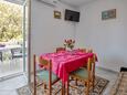 Dining room Zablaće, Dining room in the apartment, air condition available, (pet friendly) and WiFi.
