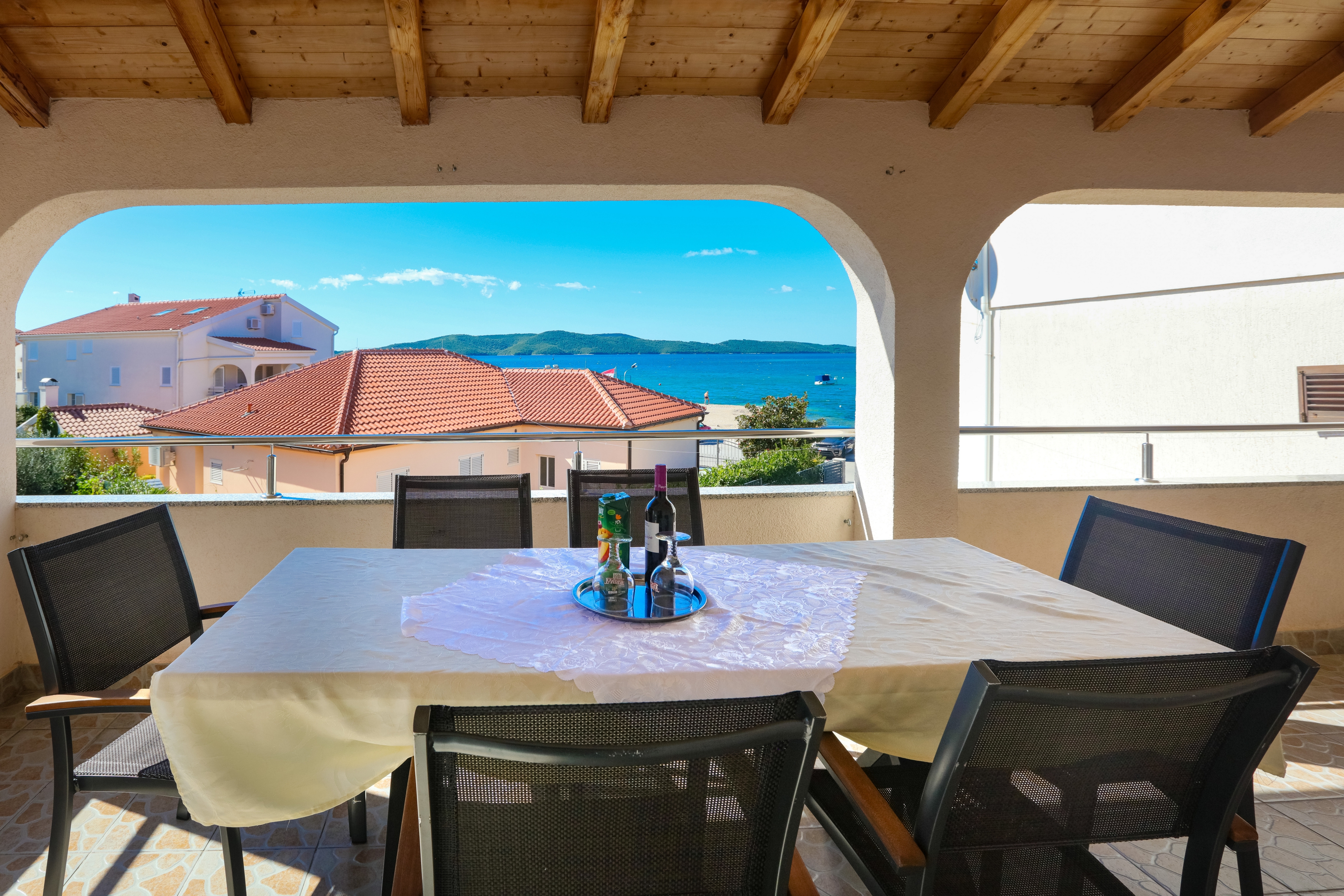 Two bedroom apartment near beach Brodarica, Šibenik (A-4221-b)