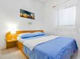 Ložnice 1 Vodice, Ložnice 1 v ubytování typu apartment, domácí mazlíčci povoleni a WiFi.