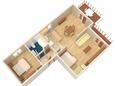 Vodice, Plan in the apartment, WiFi.