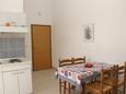 Dining room Vodice, Dining room in the apartment, dostupna klima, dopusteni kucni ljubimci i WIFI.