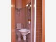 Bathroom Split, Bathroom in the room.